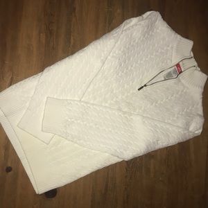 Anne Klein 1/4 zip up sweater
